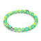 Émeraude | Argent | Bracelet de perles de verre sirène